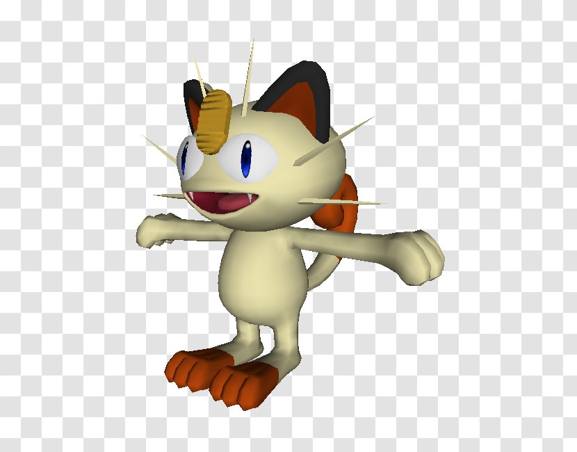 Cat Video Games Meowth GameCube Dog - Model Transparent PNG