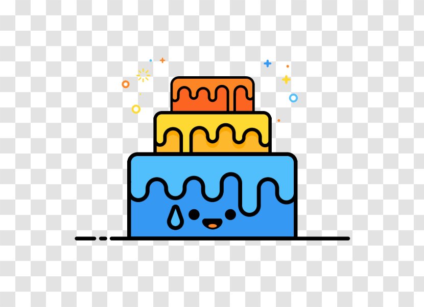 Birthday Cake Illustration - Text Transparent PNG