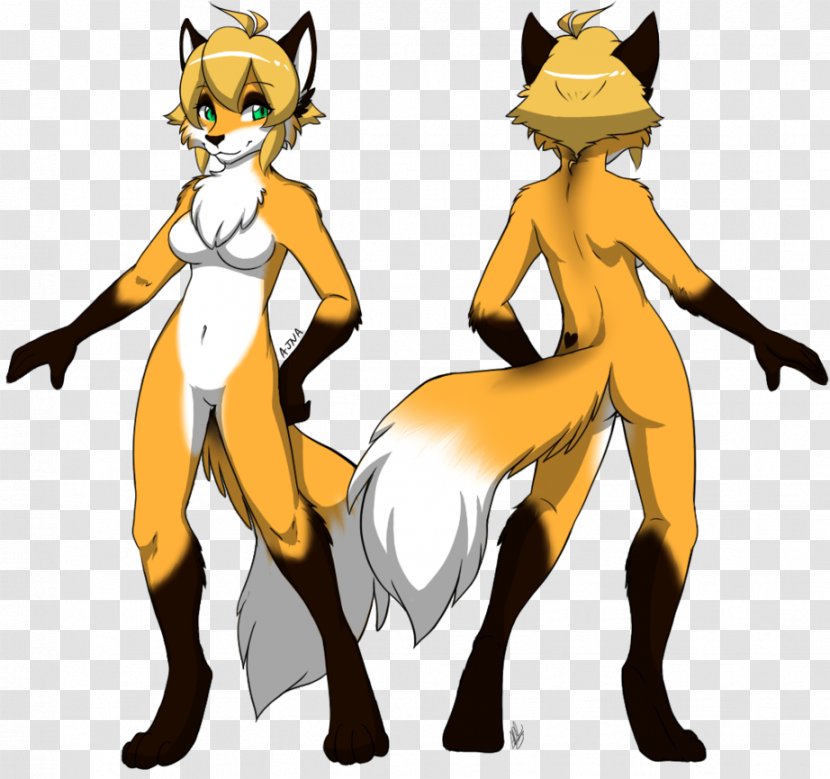 Fox Dog Female Furry Fandom Art - Muscle Transparent PNG