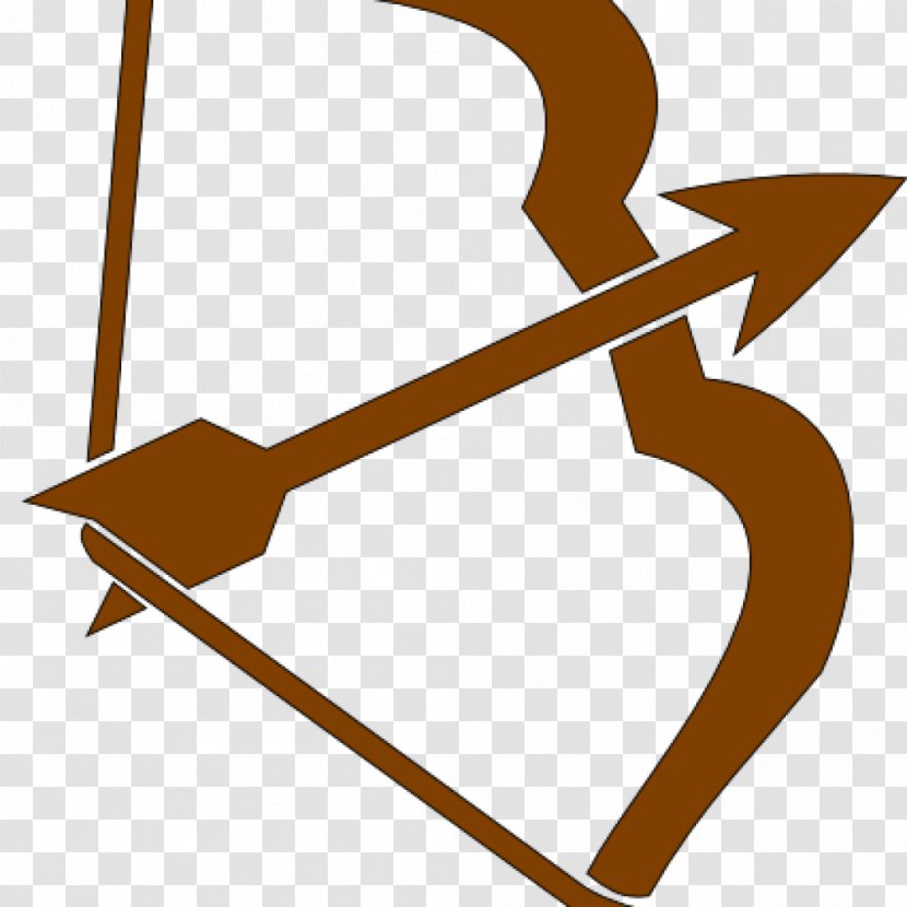 Clip Art Bow And Arrow Image - Symbol Transparent PNG