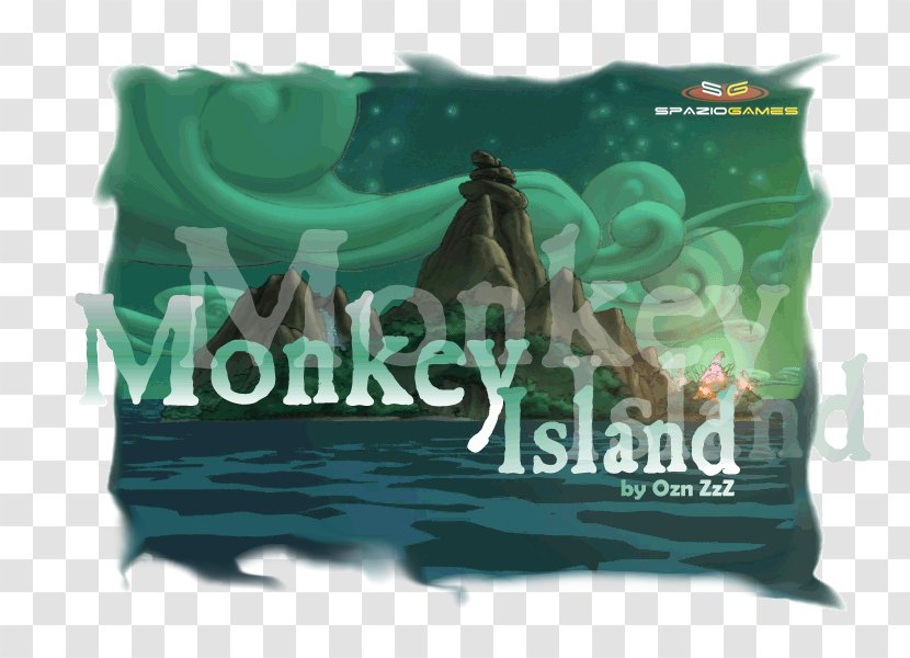 The Curse Of Monkey Island Green Brand - Tales Transparent PNG