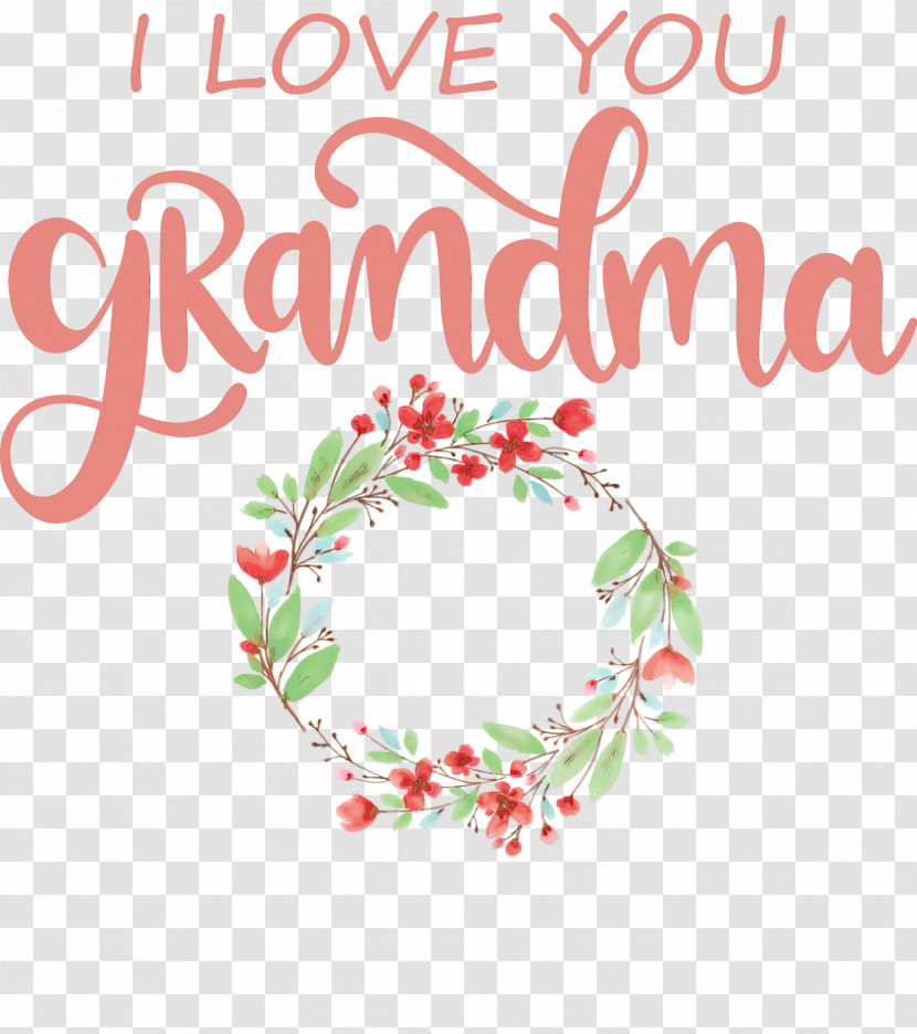 Logo Grandparent Drawing Calligraphy Family Transparent PNG