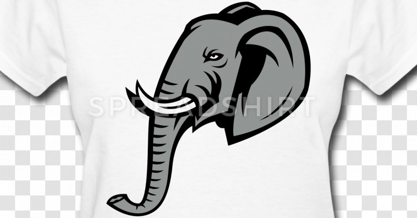 T-shirt Logo Elephants Vector Graphics Clip Art - Clothing Transparent PNG