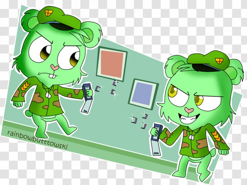 Flippy Double Whammy Drawing Cartoon - Happiness Transparent PNG