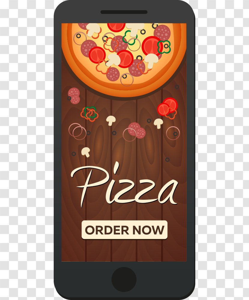 Pizza Italian Cuisine Salami - Photography - Vector Phone Transparent PNG