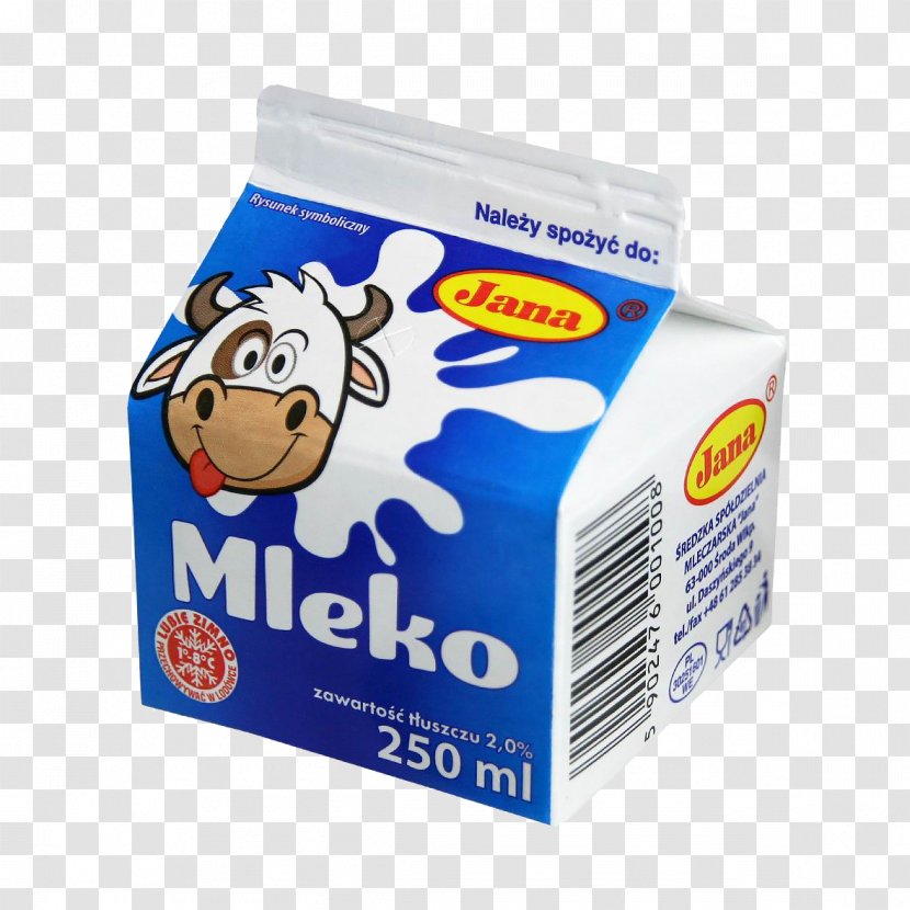 Buttermilk Dairy Products Packaging And Labeling Średzka Spółdzielnia Mleczarska - Fat - Milk Transparent PNG