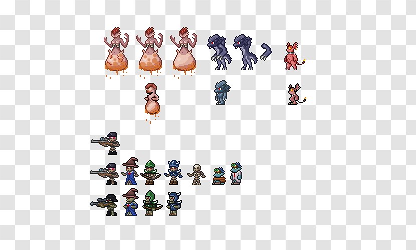 Terraria Enemy Non-player Character Boss Sprite - Animal Figure Transparent PNG