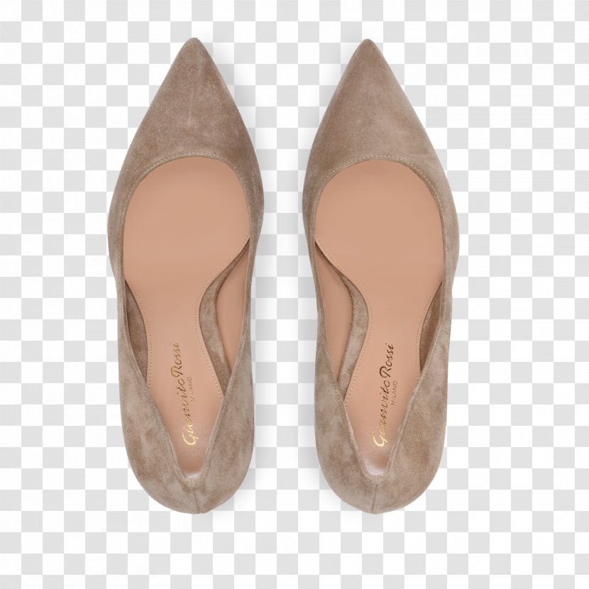 Slipper Court Shoe High-heeled Sandal - Peach Transparent PNG