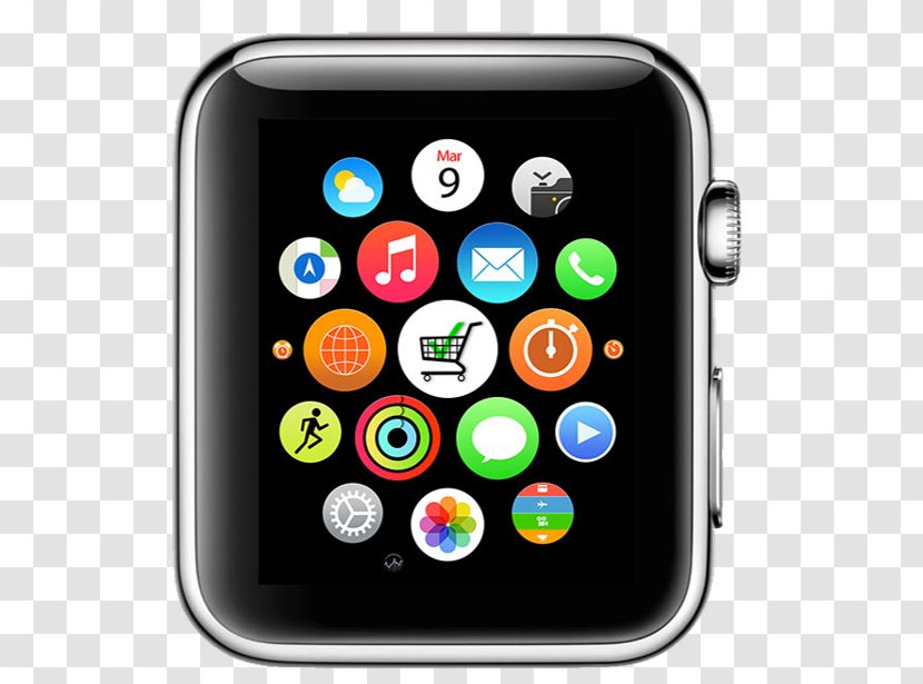 Apple Watch Home Screen Application Software - Iphone Transparent PNG