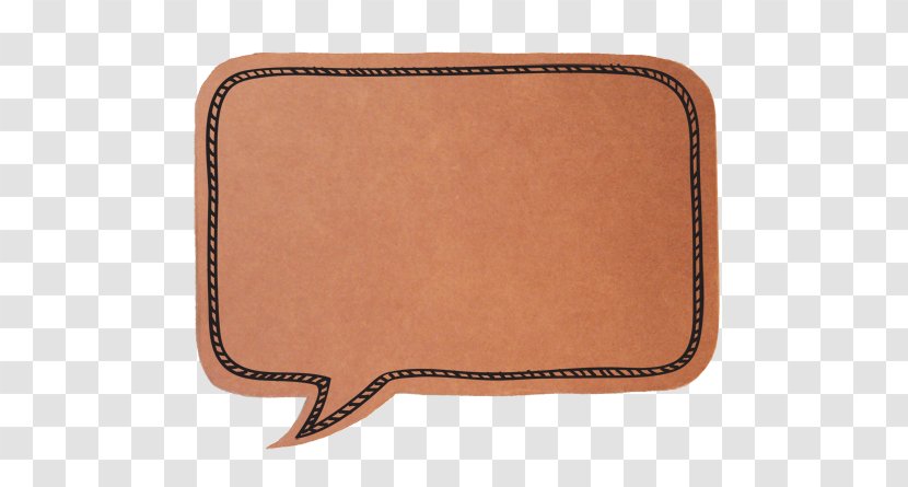 Speech Balloon Clip Art - Leather - Text Box Icon Transparent PNG