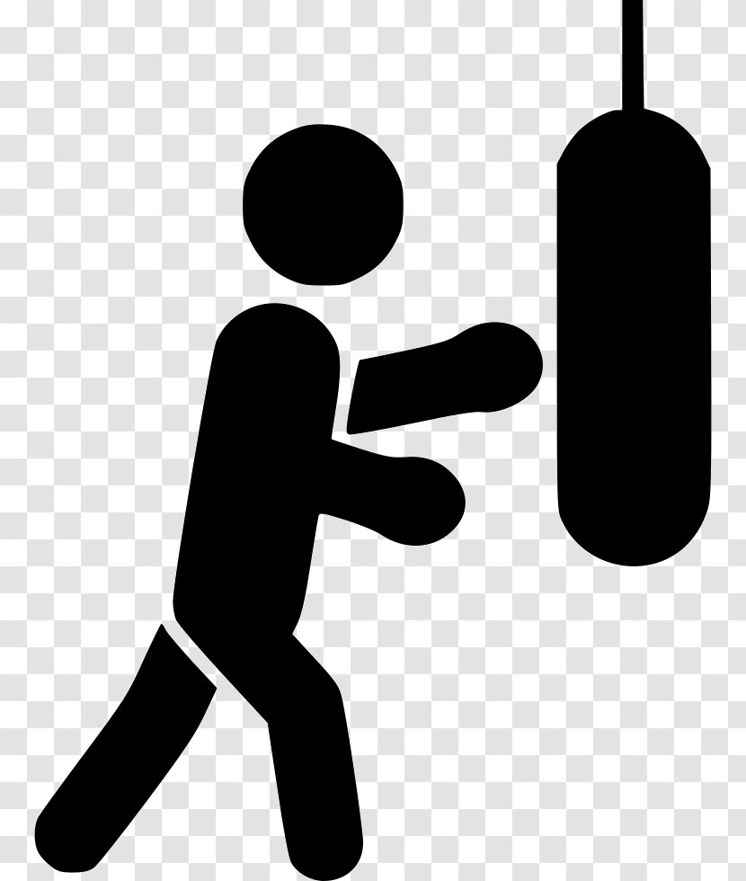 Athlete Boxing Jab Clip Art - Competitors Icon Transparent PNG