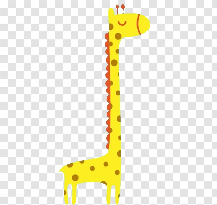 Giraffe Horse Speech Balloon - Mammal - Creative Cartoon Pictures Transparent PNG