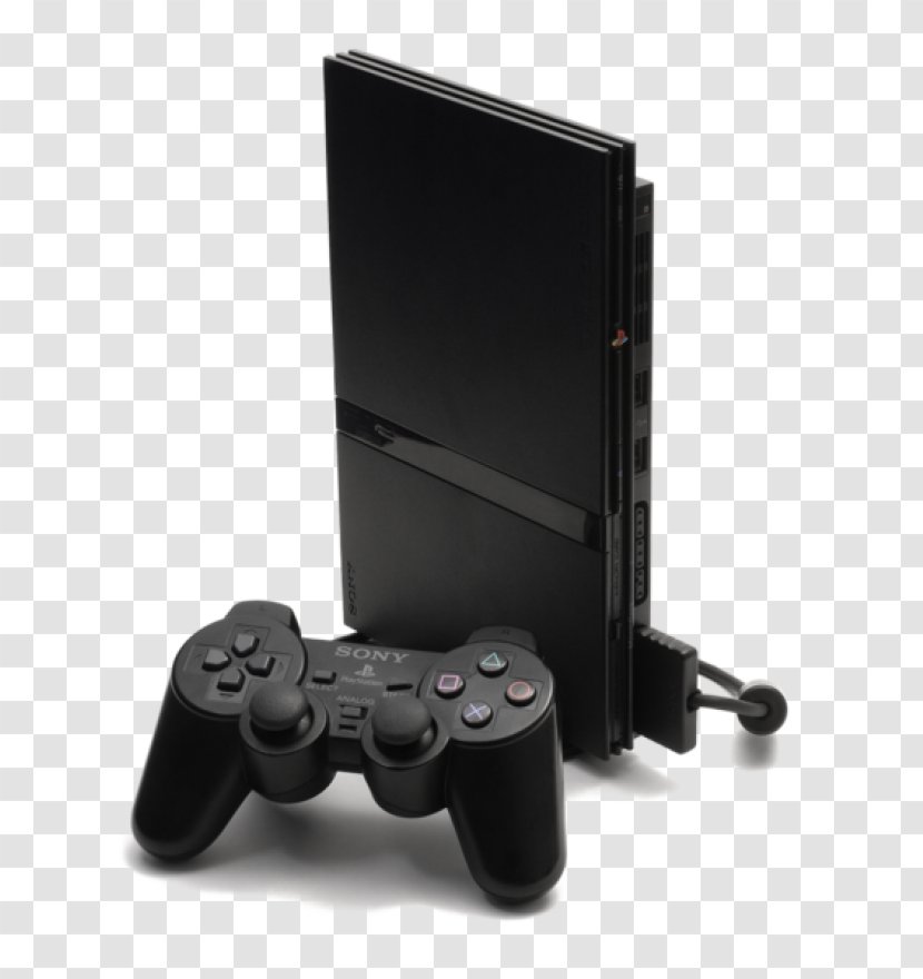 Sony PlayStation 2 Slim Black 3 - Xbox 360 - Playstation Transparent PNG
