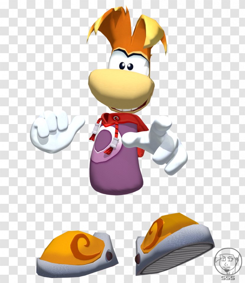 Rayman Raving Rabbids 2 3: Hoodlum Havoc 2: The Great Escape Origins - Mascot Transparent PNG