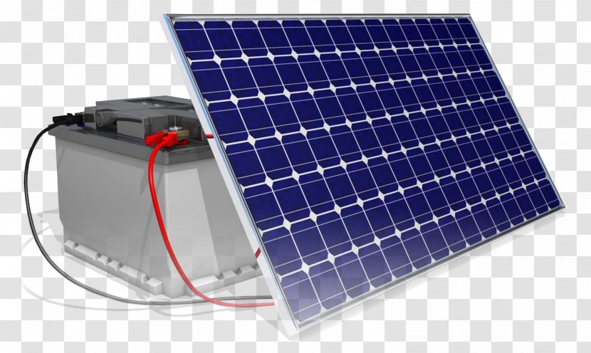 Battery Charger Solar Panels Power Energy - Standalone System Transparent PNG