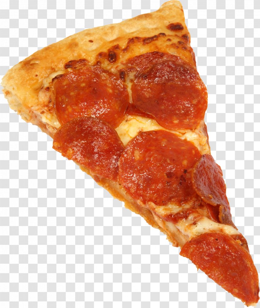 New York-style Pizza Pepperoni Leftovers - Ventricina Transparent PNG