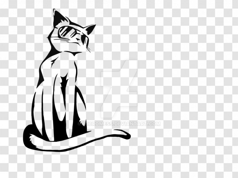 Stencil Savannah Cat Felidae Food Drawing - Carnivoran - Cool Transparent PNG