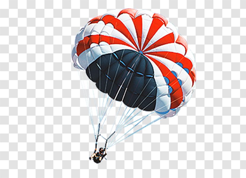 Sanya Parachute Villa Template - Parachuting - Red Transparent PNG