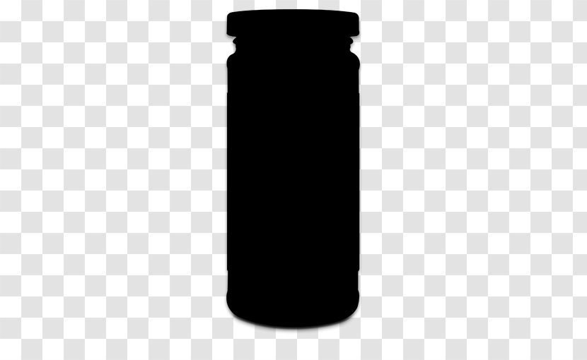 Water Bottles Product Design Cylinder - Black Transparent PNG