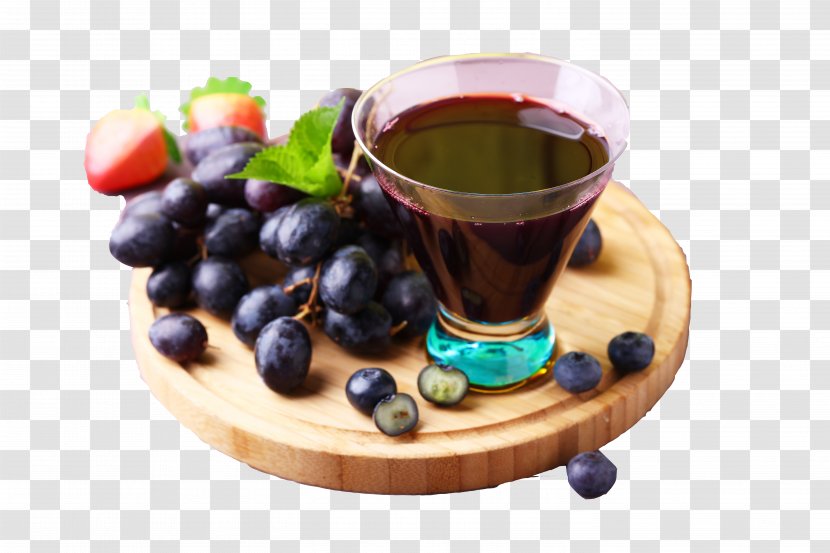 Grape Juice Fruit - Superfood - Mixed Transparent PNG