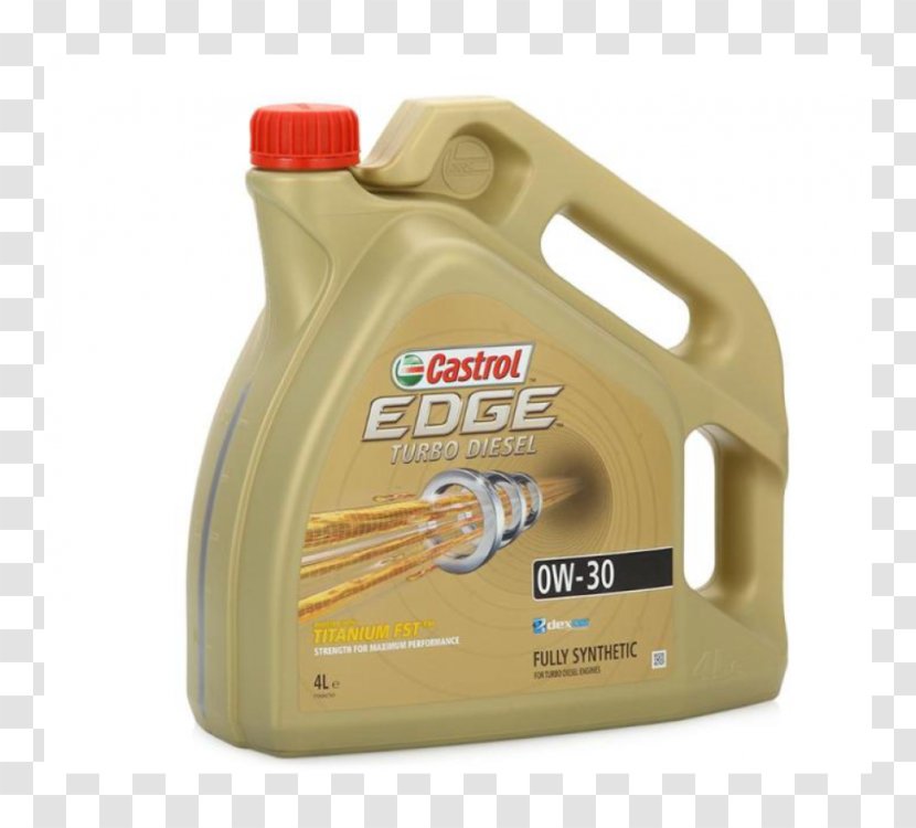 Car Motor Oil Castrol EDGE 0W-40 TITANIUM FST 1 LT Diesel Engine Transparent PNG