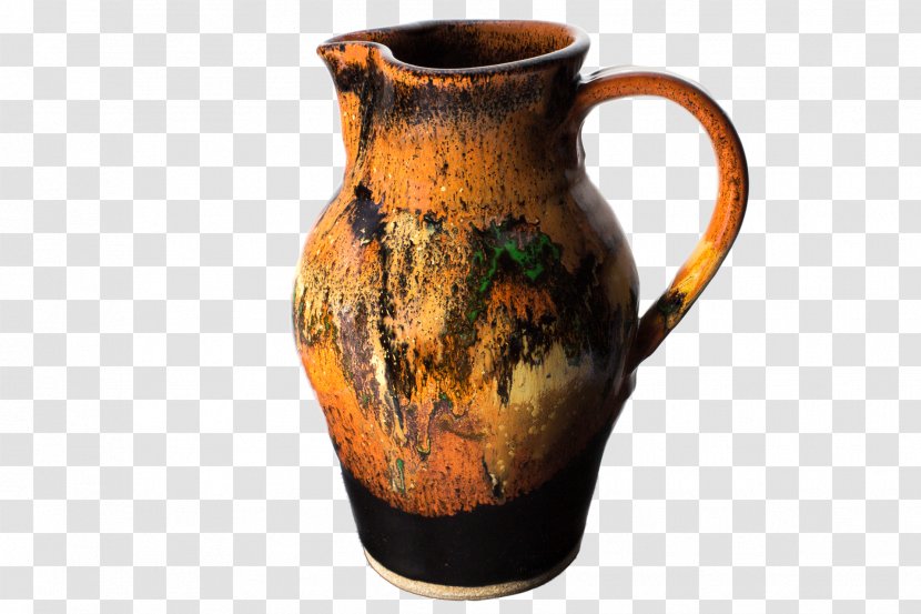 Jug Vase Ceramic Pottery Pitcher - Cup Transparent PNG