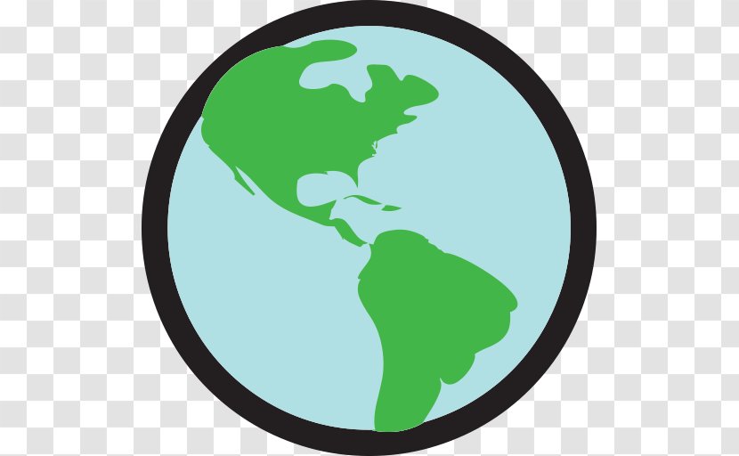 Globe World Map Earth - Area Transparent PNG