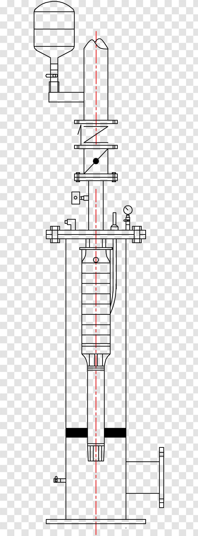 Submersible Pump Hardware Pumps .dwg Computer-aided Design Technical Drawing - Water - Max Steel Transparent PNG