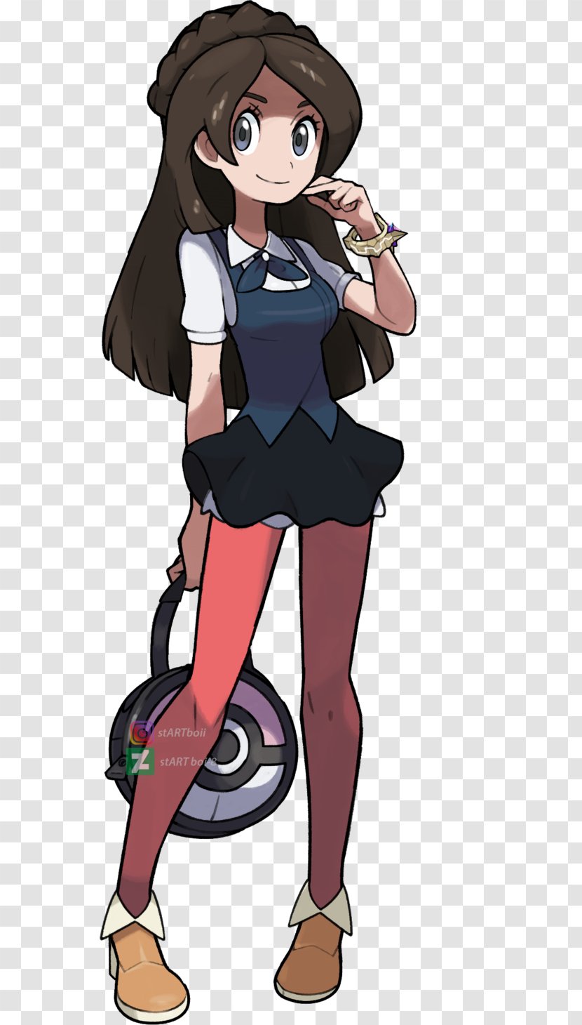 Pokémon X And Y Trainer Fan Art - Silhouette - Watercolor Transparent PNG