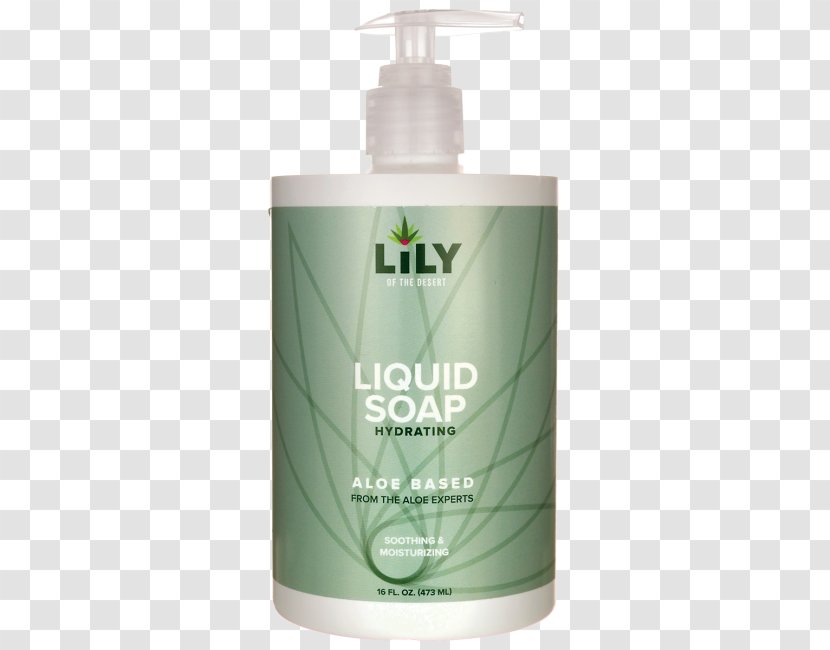 Lotion Liquid Soap Ounce Aloe Vera - Mineral Hydration Transparent PNG