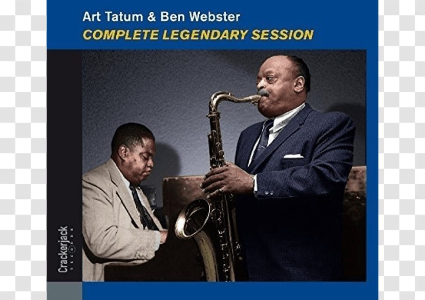 Saxophone Jazz Art Tatum & Ben Webster Musician Phonograph Record - Frame Transparent PNG