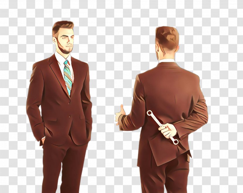 Suit Formal Wear Clothing Standing Gentleman - Male - Whitecollar Worker Outerwear Transparent PNG