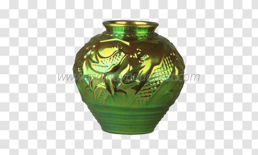 Vase Ceramic Zsolnay Porcelain Eozin - Urn Transparent PNG