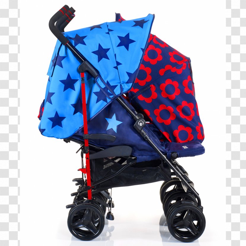 Baby Transport Twin Child Birth Avtopanda - Cobalt Blue - Pram Transparent PNG