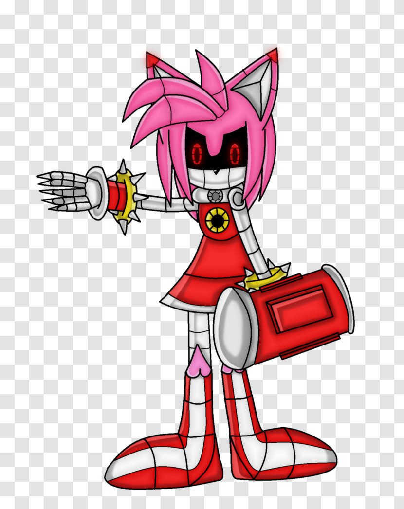 Amy Rose Metal Sonic Doctor Eggman Cream The Rabbit Hedgehog - Silhouette Transparent PNG