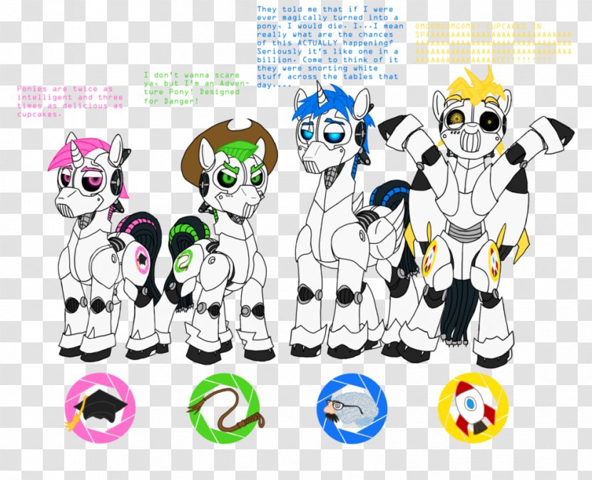 My Little Pony Horse Robot Portal - Fashion Accessory Transparent PNG