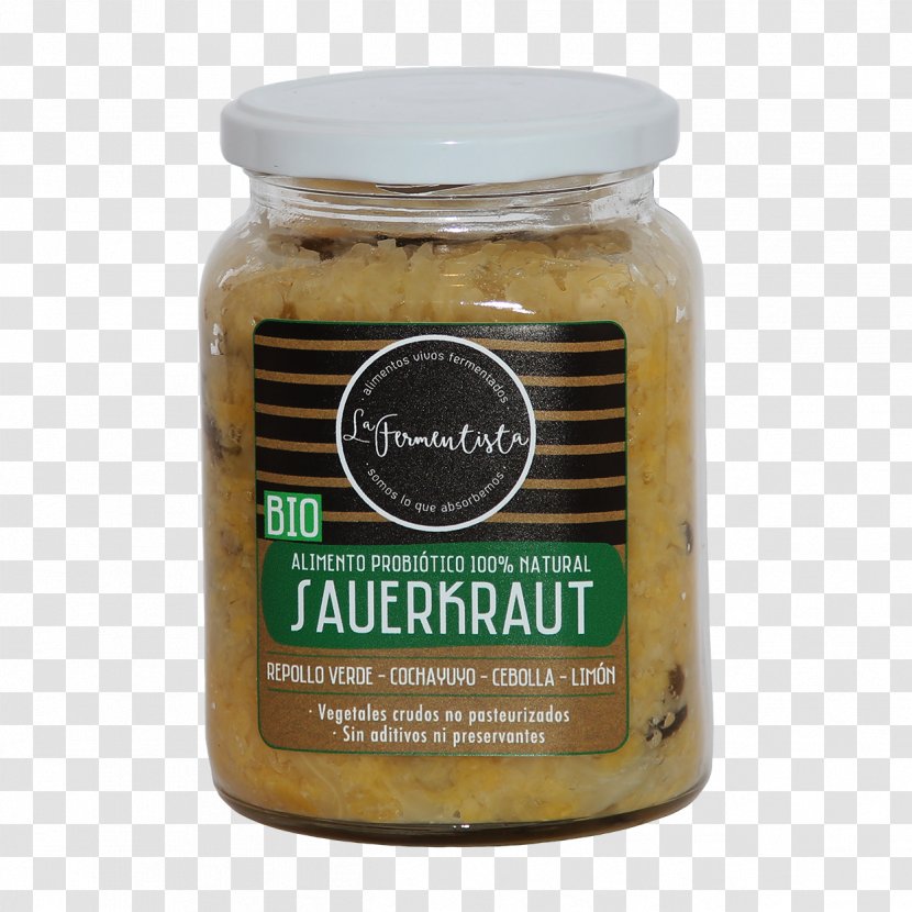 Chutney Rumbo Verde Sauerkraut Food Fermentation - Nori Transparent PNG
