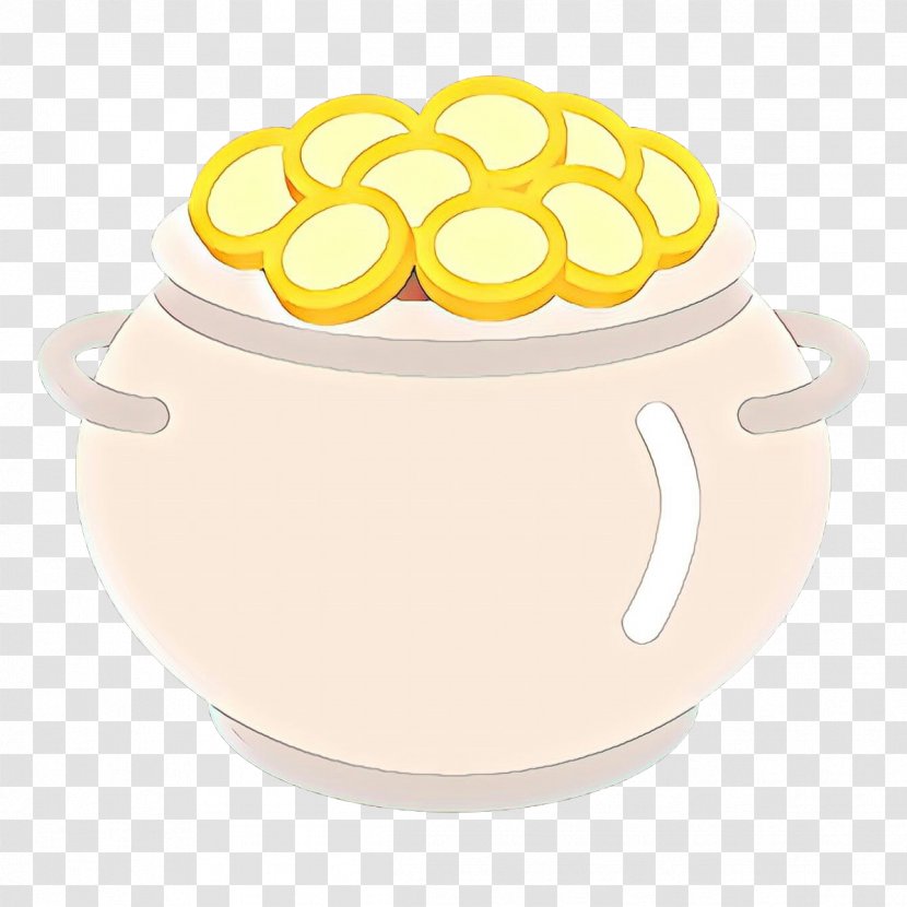 Yellow Background - Smile - Side Dish Egg Transparent PNG