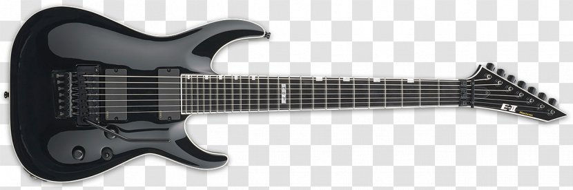 Seven-string Guitar ESP Horizon FR-II NAMM Show Guitars Floyd Rose - Musical Instrument Accessory Transparent PNG