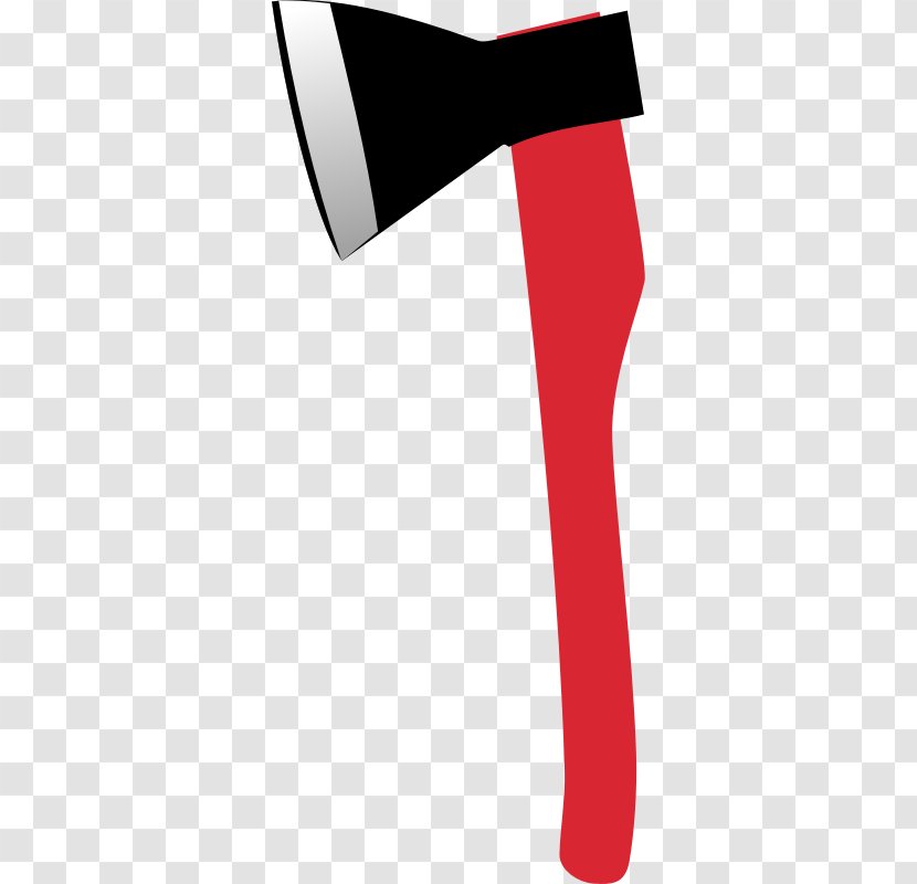 Battle Axe Clip Art - Red - Picture Transparent PNG