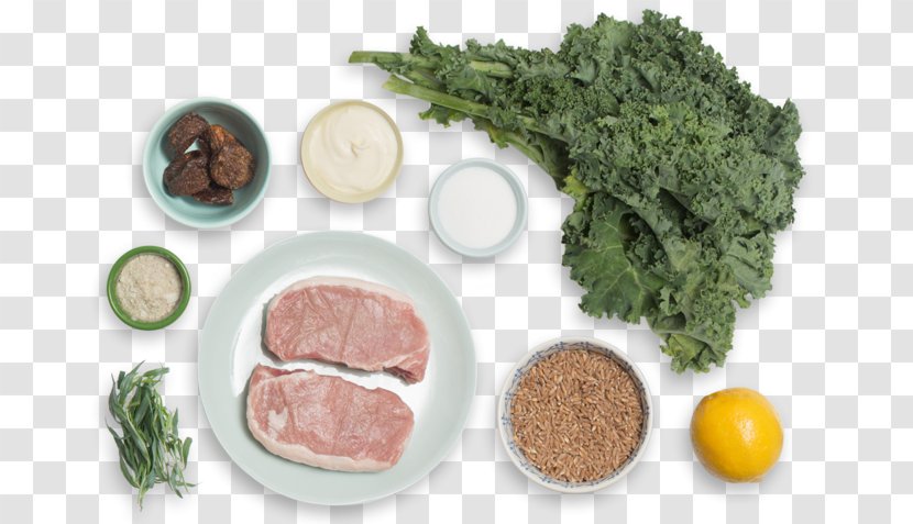Leaf Vegetable Vegetarian Cuisine Recipe Compote Searing - Pork Cutlet Transparent PNG