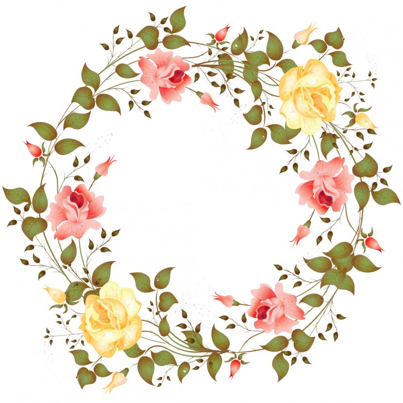 Wreath Drawing Vector Graphics Clip Art Flower Transparent PNG