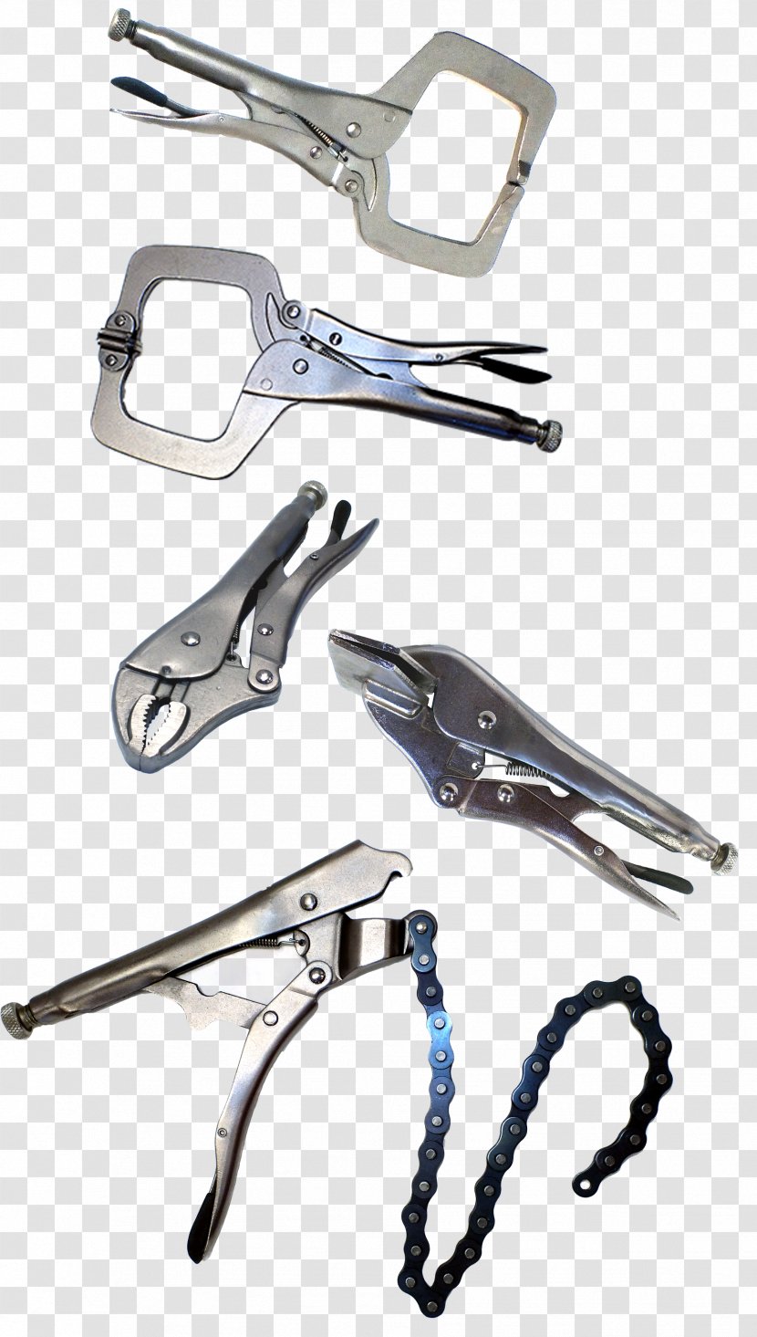 Locking Pliers Multi-function Tools & Knives Clamp - Metalworking Transparent PNG