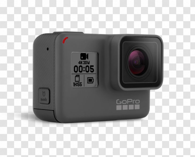 GoPro HERO5 Black Action Camera 4K Resolution Transparent PNG