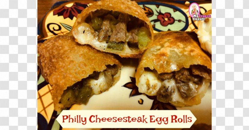 Cheesesteak Egg Roll Quesadilla Dish Recipe - Empanada - Delicious Steak Transparent PNG