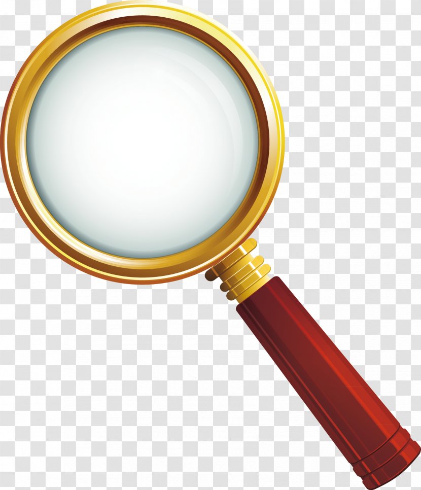 Magnifying Glass - Magnification - Vector Material Transparent PNG
