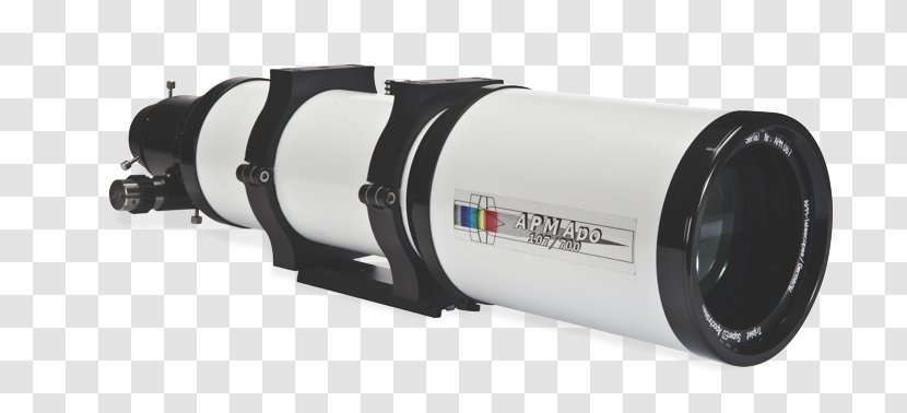 Refracting Telescope Optical Instrument Apochromat Triplet Lens - Hardware Transparent PNG