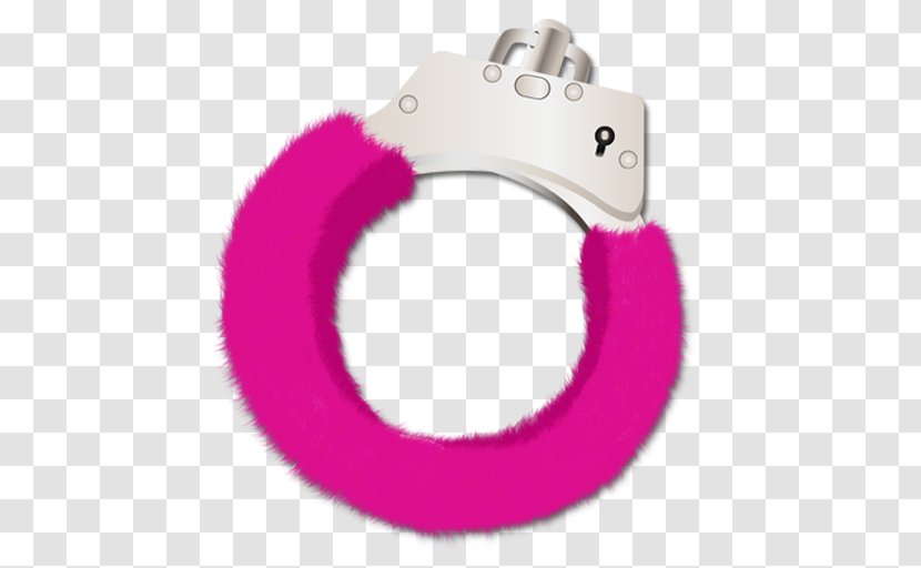 Handcuffs Web Design - Pink Transparent PNG