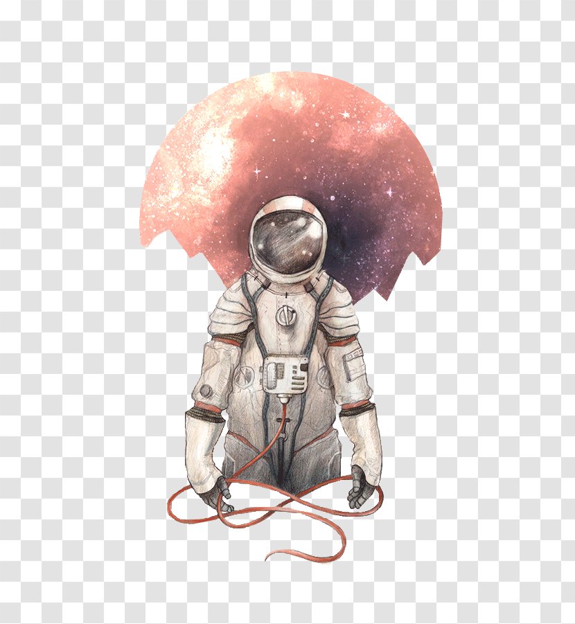 Astronaut Outer Space Apollo 11 Drawing Transparent PNG