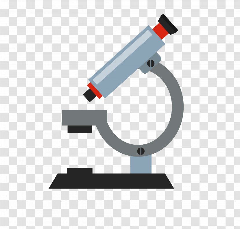 Microscope Icon - Technology - Vector Cartoon Material Transparent PNG